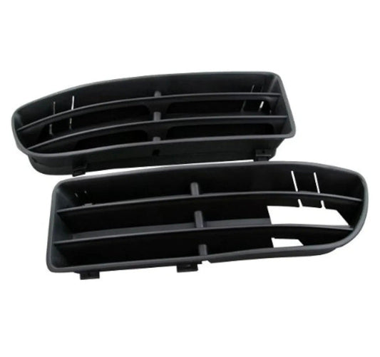 Front Pair Left & Right Lower Insert Vent Grille Fit for Volkswagen VW Jetta Bora Mark Mk4 1999 2000 2001 2002 2003 2004 - Horizon Endless