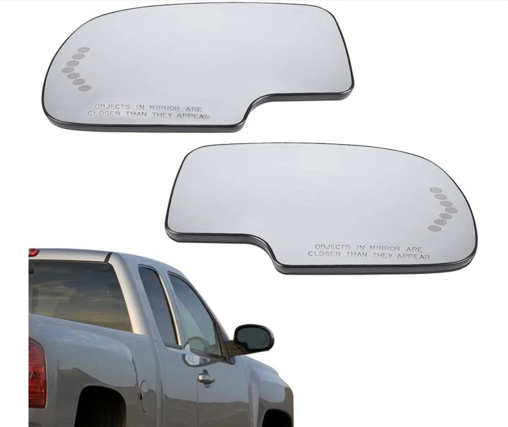 Glass Replacement for 2003-2006 Chevy Silverado GMC Passenger Driver Side Mirror - Horizon Endless