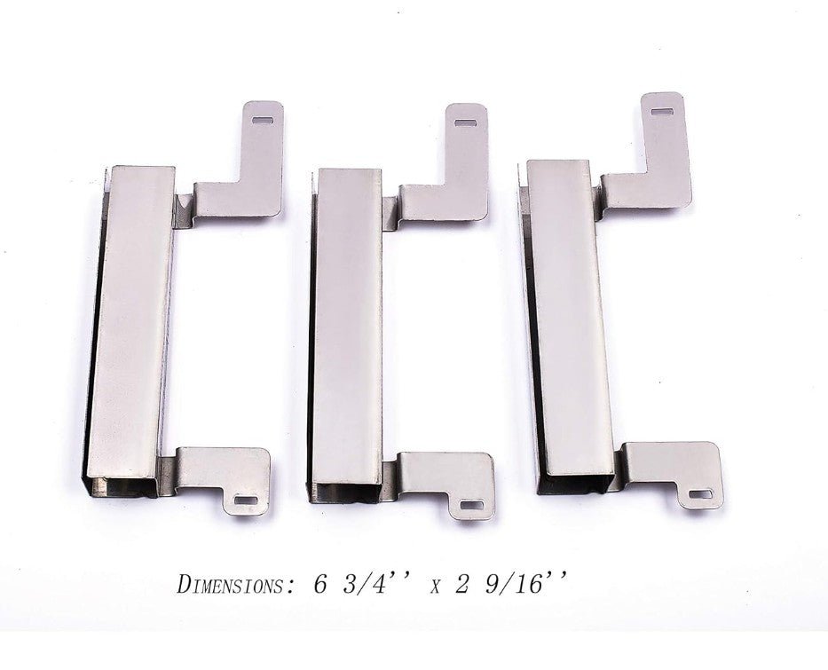 Grill Replacement Parts Kit for Stok Quattro 4 Burner Grills | Pipe Burners, Heat Plate Tent Shields & Crossover Tubes - Horizon Endless