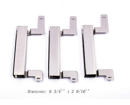 Grill Replacement Parts Kit for Stok Quattro 4 Burner Grills | Pipe Burners, Heat Plate Tent Shields & Crossover Tubes - Horizon Endless