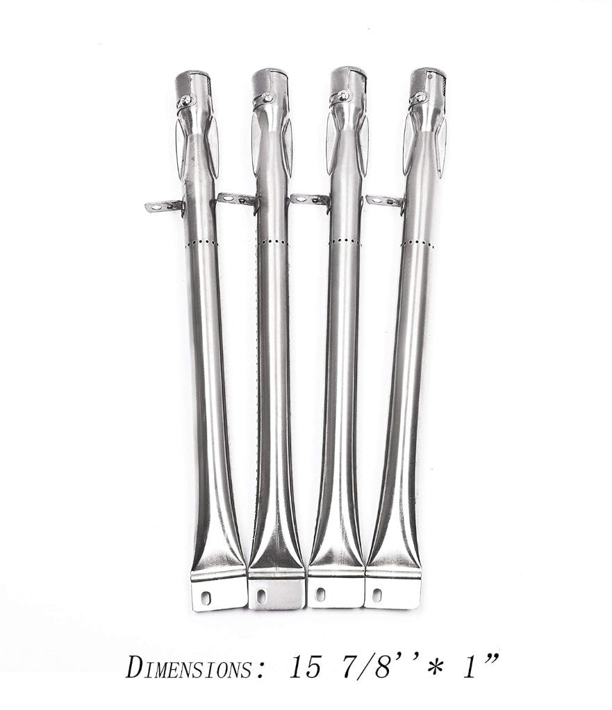 Grill Replacement Parts Kit for Stok Quattro 4 Burner Grills | Pipe Burners, Heat Plate Tent Shields & Crossover Tubes - Horizon Endless