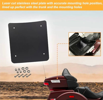 Harley Tour Pack Plate for Rushmore Chopped Pak | Top Harley Davidson Accessories - Horizon Endless