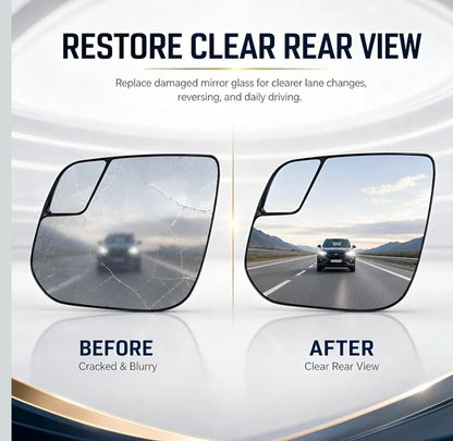 Heated Mirror Glass for 2015-2022 Chevy Colorado & GMC Canyon Driver Side Replacement - Horizon Endless