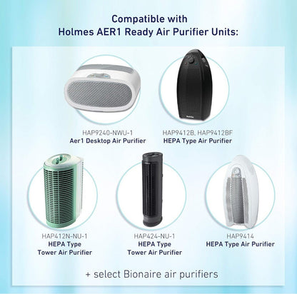 Holmes HAPF30AT Air Filter Replacement – Pack of 1 (White) - Horizon Endless