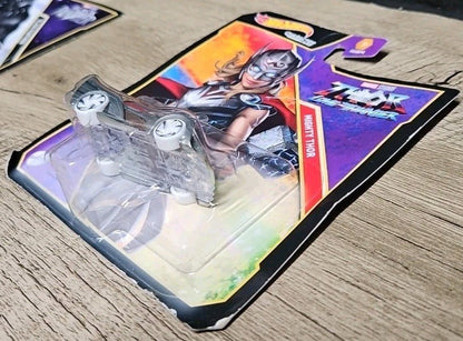 Hot Wheels Marvel Black Panther Thor She Hulk Hulk Car Versions New 4pk Sealed - Horizon Endless