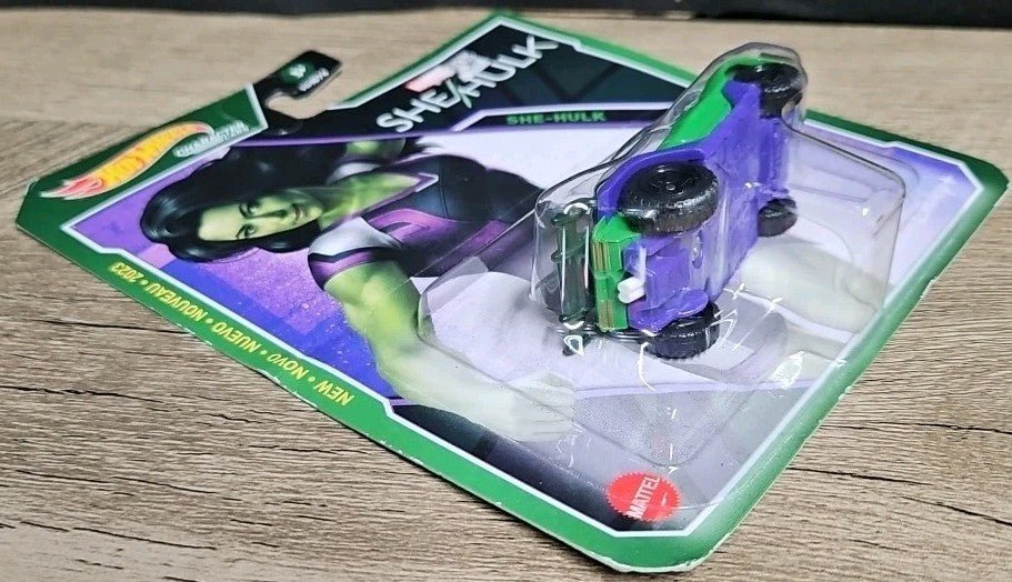 Hot Wheels Marvel Black Panther Thor She Hulk Hulk Car Versions New 4pk Sealed - Horizon Endless