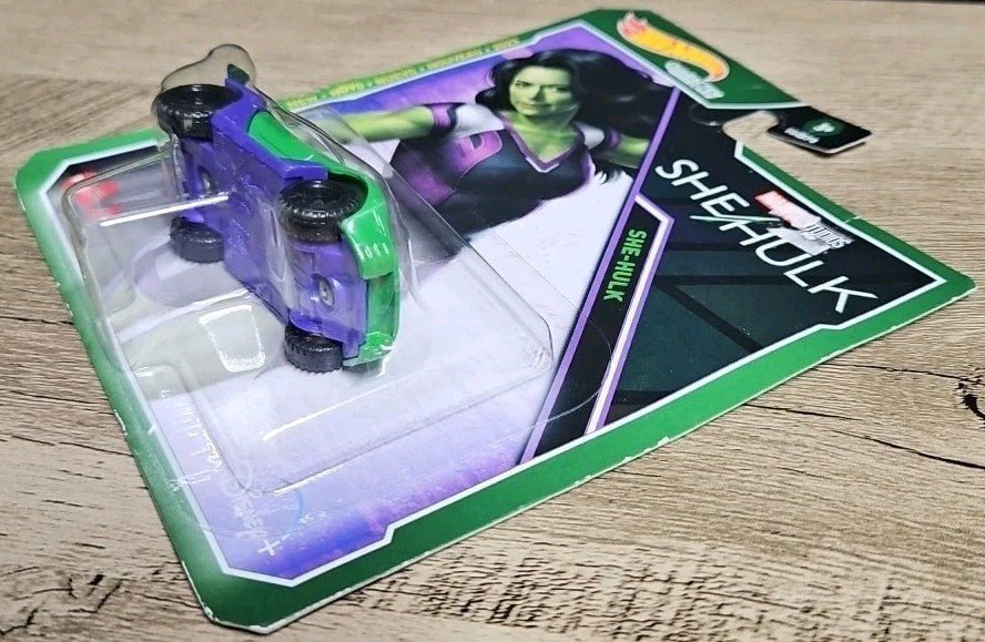 Hot Wheels Marvel Black Panther Thor She Hulk Hulk Car Versions New 4pk Sealed - Horizon Endless