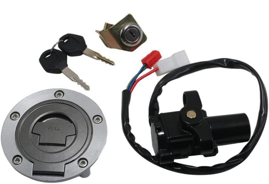 Ignition Switch Fuel Cap Seat Lock For Yamaha MT-01 2005-2009 YZF R1 2004-2014 - Horizon Endless