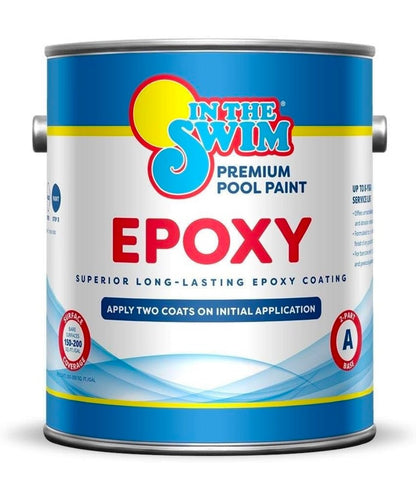 In The Swim White Epoxy Pool Paint - High Gloss, Stain Resistant 1 Gallon - Horizon Endless