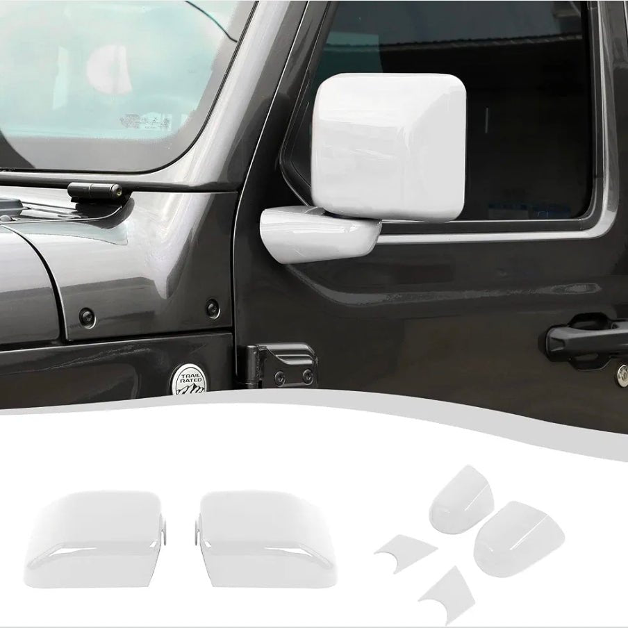 Jeep Wrangler Mirror Cover & Gladiator Trim Kit - High Quality ABS Plastic - Horizon Endless