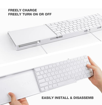 Keyboard & Trackpad Stand Compatible with Apple Magic Keyboard and Magic Trackpad Holder - Horizon Endless