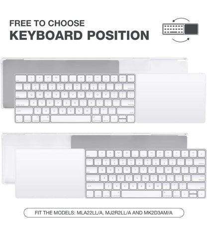 Keyboard & Trackpad Stand Compatible with Apple Magic Keyboard and Magic Trackpad Holder - Horizon Endless