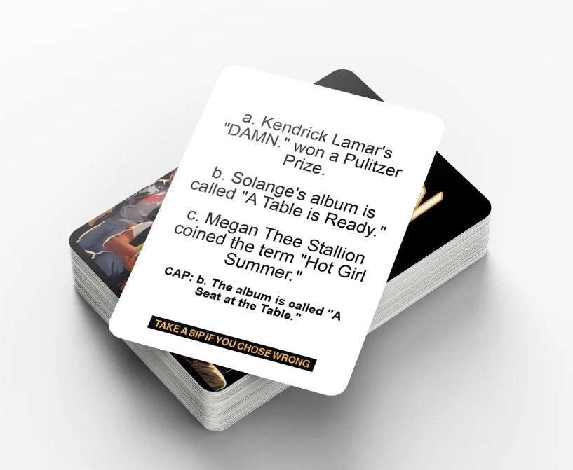Kinfolk Games - Cappin Did You Hear the Lie? Adult Urban Party Game Share Moment - Horizon Endless