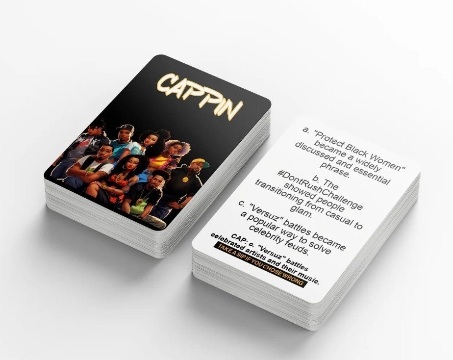 Kinfolk Games - Cappin Did You Hear the Lie? Adult Urban Party Game Share Moment - Horizon Endless