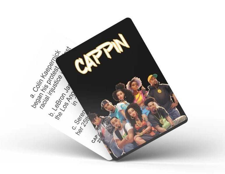 Kinfolk Games - Cappin Did You Hear the Lie? Adult Urban Party Game Share Moment - Horizon Endless