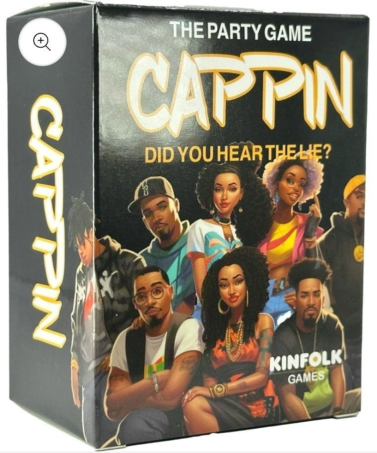 Kinfolk Games - Cappin Did You Hear the Lie? Adult Urban Party Game Share Moment - Horizon Endless