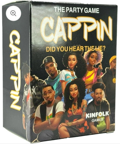 Kinfolk Games - Cappin Did You Hear the Lie? Adult Urban Party Game Share Moment - Horizon Endless