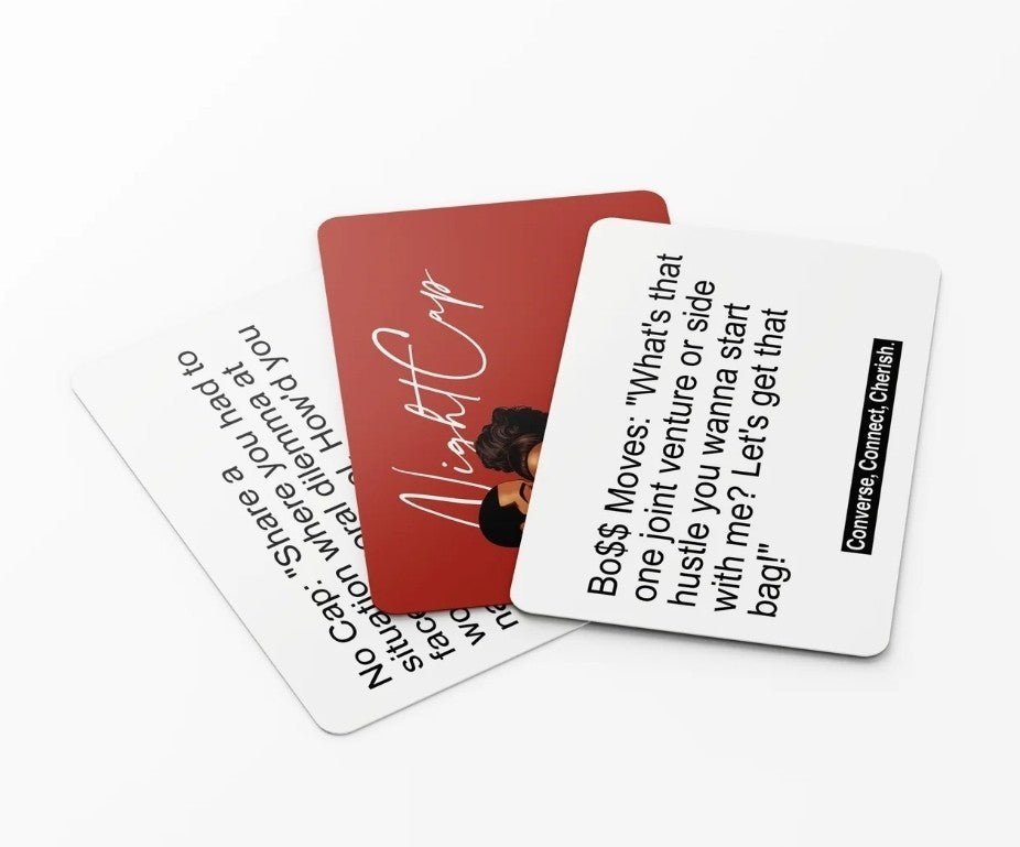 Kinfolk Games Urban Couples Conversation Deck - Nightcap or King & Queen - Horizon Endless