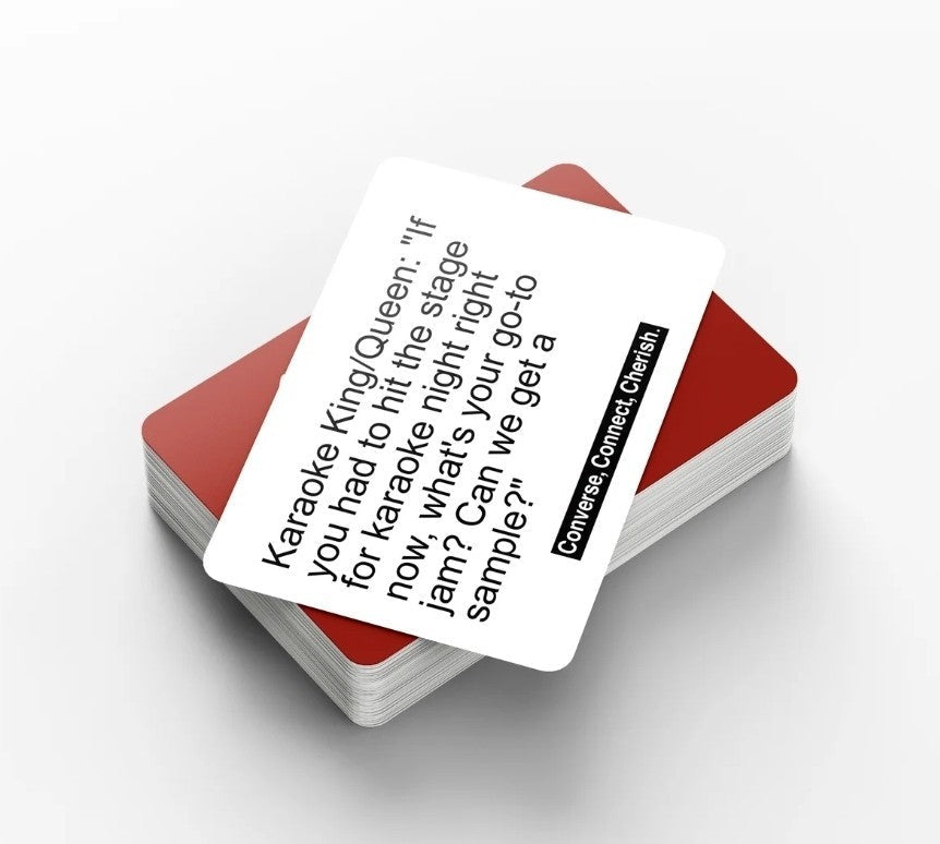 Kinfolk Games Urban Couples Conversation Deck - Nightcap or King & Queen - Horizon Endless