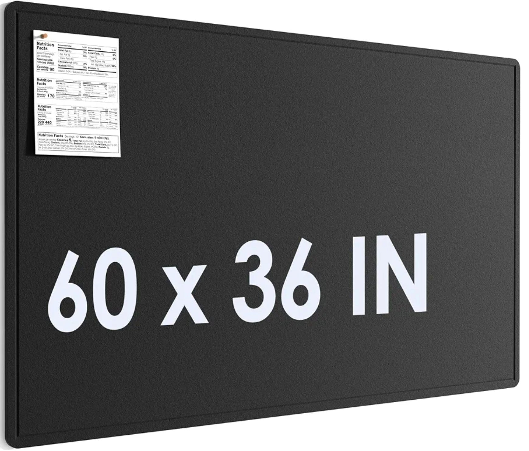 Premium 60x36 Foldable Felt Board - Ideal Office Vision Board Supplies - Horizon Endless