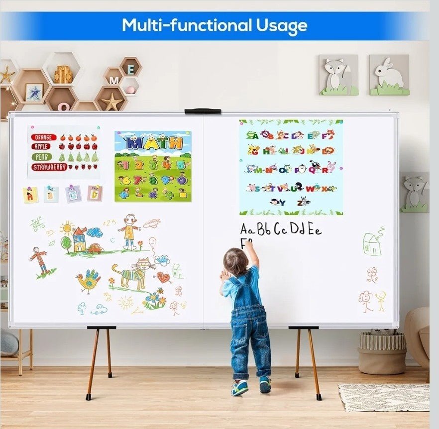 Magnetic Dry Erase Board, 72 X 48 Inches, Foldable Wall-Mounted Whiteboard with - Horizon Endless