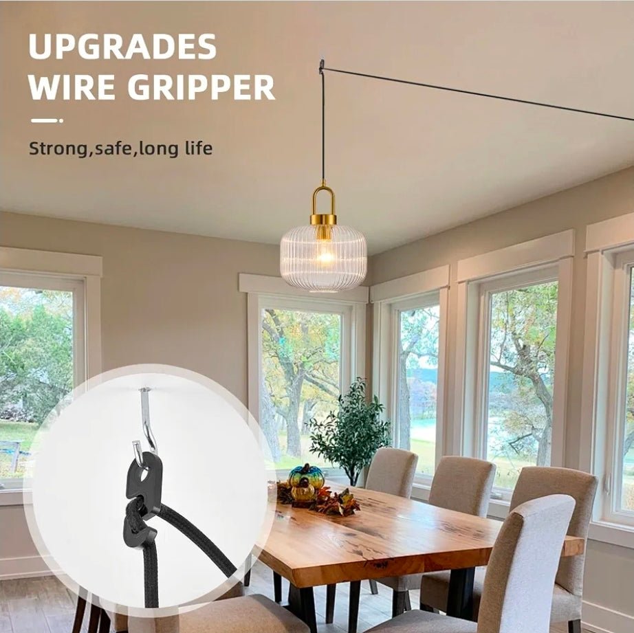 Mid Century Modern Glass Pendant Light, Handcrafted Ribbed Glass with Brushed Bronze Finish, Plug in Hanging Lamp for Kitchen Island Dining Room, 14.7ft Cord & E26 Base - Horizon Endless