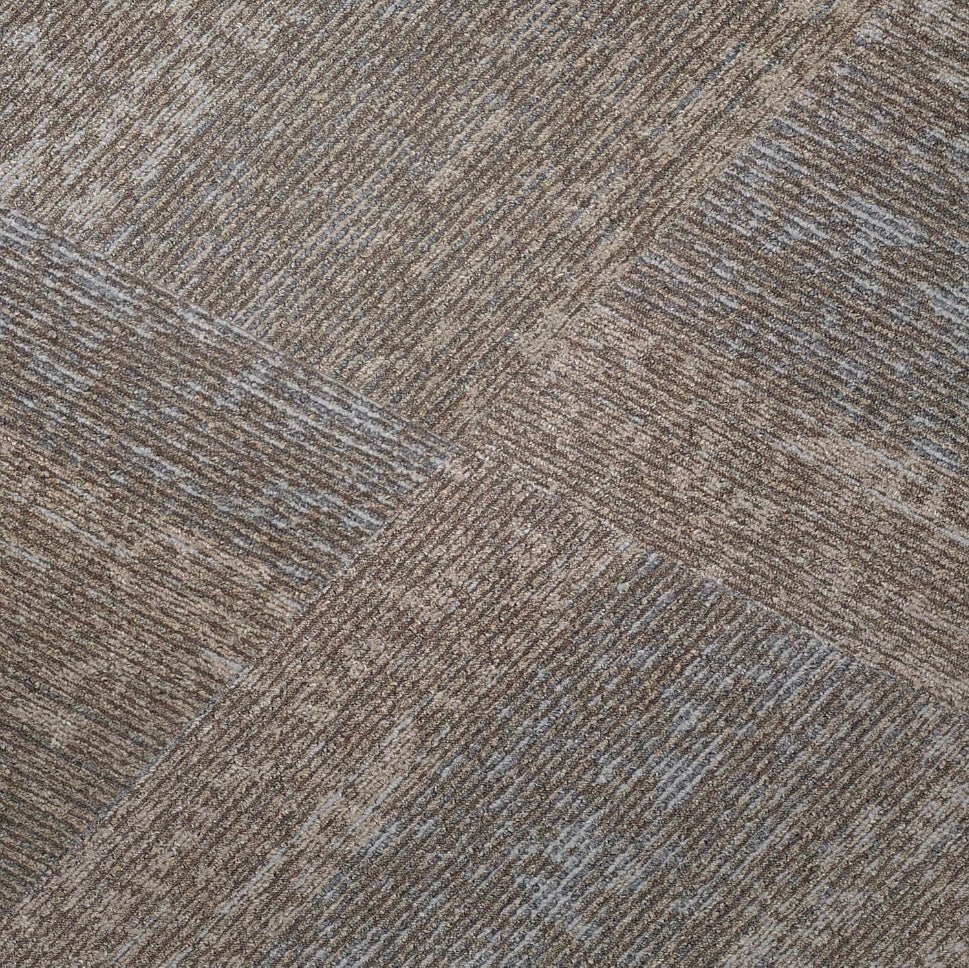 Mohawk Elite Virginia Highland Textured Loop Carpet Tiles - Cushioned Backing, 24x24" - Horizon Endless