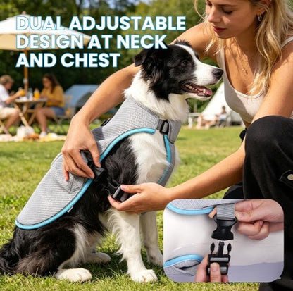 Mora Pets Dog Cooling Vest & Harness for Small Dogs - Ice Pack Included! - Horizon Endless