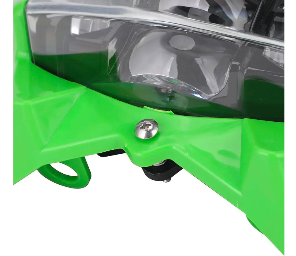 Motorcycle LED Headlight Head Light Lamp Headlamp Kit for KX125 KX250 KXF250 KXF450 KLX200 KLX250 KLX450 KX65 KX85 Dirt Bike Green Dirt Bike LED Head light for KX125 KX250 KXF250 KXF450 KLX200 KLX250 KLX450 KX65 KX85 Green - Horizon Endless
