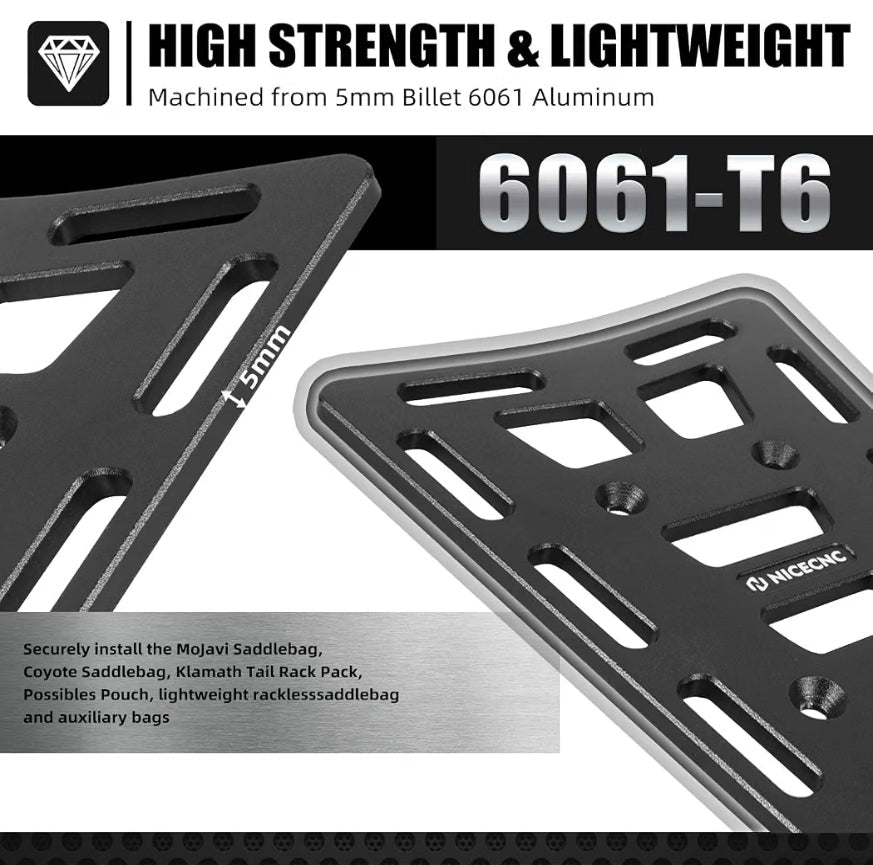 Motorcycle Luggage Rack & KTM-Compatible Mount for Honda Dirt Bikes - Horizon Endless