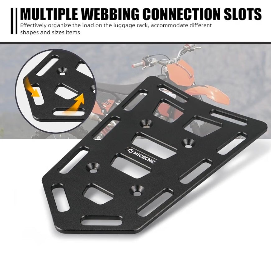 Motorcycle Luggage Rack & KTM-Compatible Mount for Honda Dirt Bikes - Horizon Endless