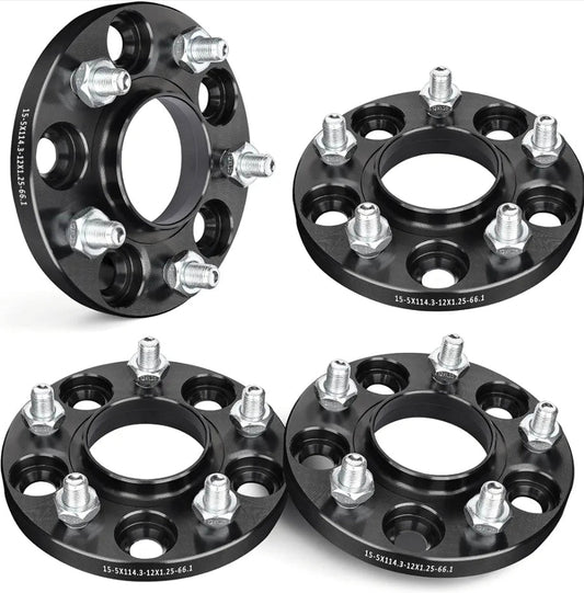 Nissan Wheel Spacers: 15mm Hubcentric 5x4.5 Spacer for Infiniti & 300ZX - Horizon Endless