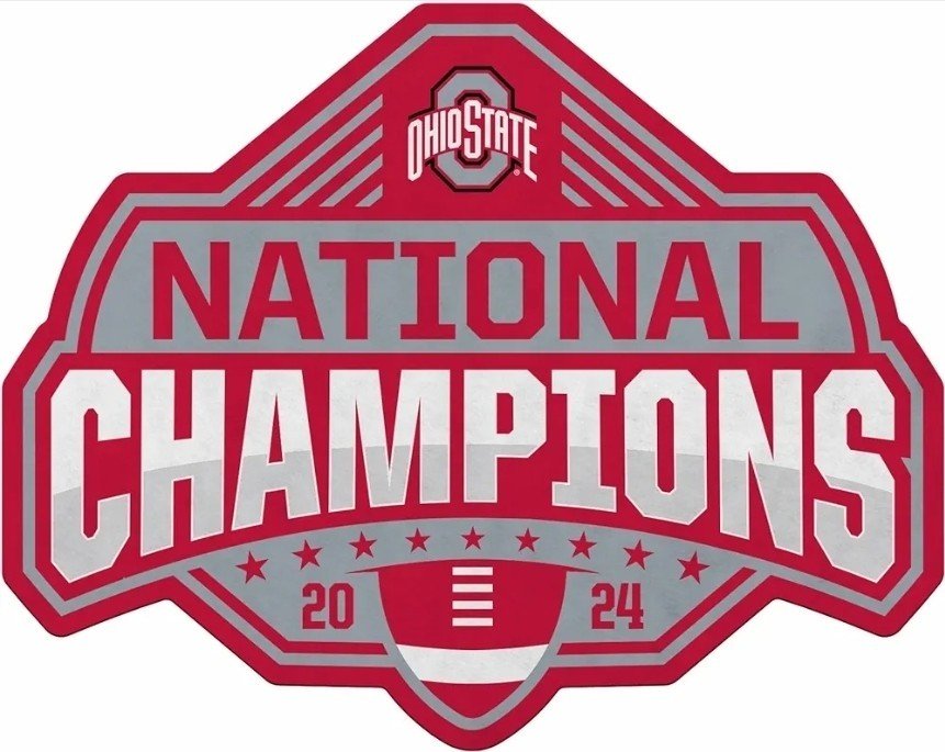 Ohio State Buckeyes 2024 National College Football NCAA Champions Felt Pennant - Horizon Endless
