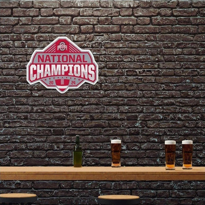 Ohio State Buckeyes 2024 National College Football NCAA Champions Felt Pennant - Horizon Endless