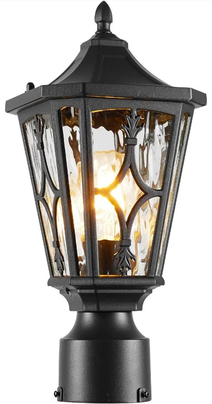 Vintage Post Lantern - Waterproof Outdoor Light for Garden Pathway Lighting - Horizon Endless