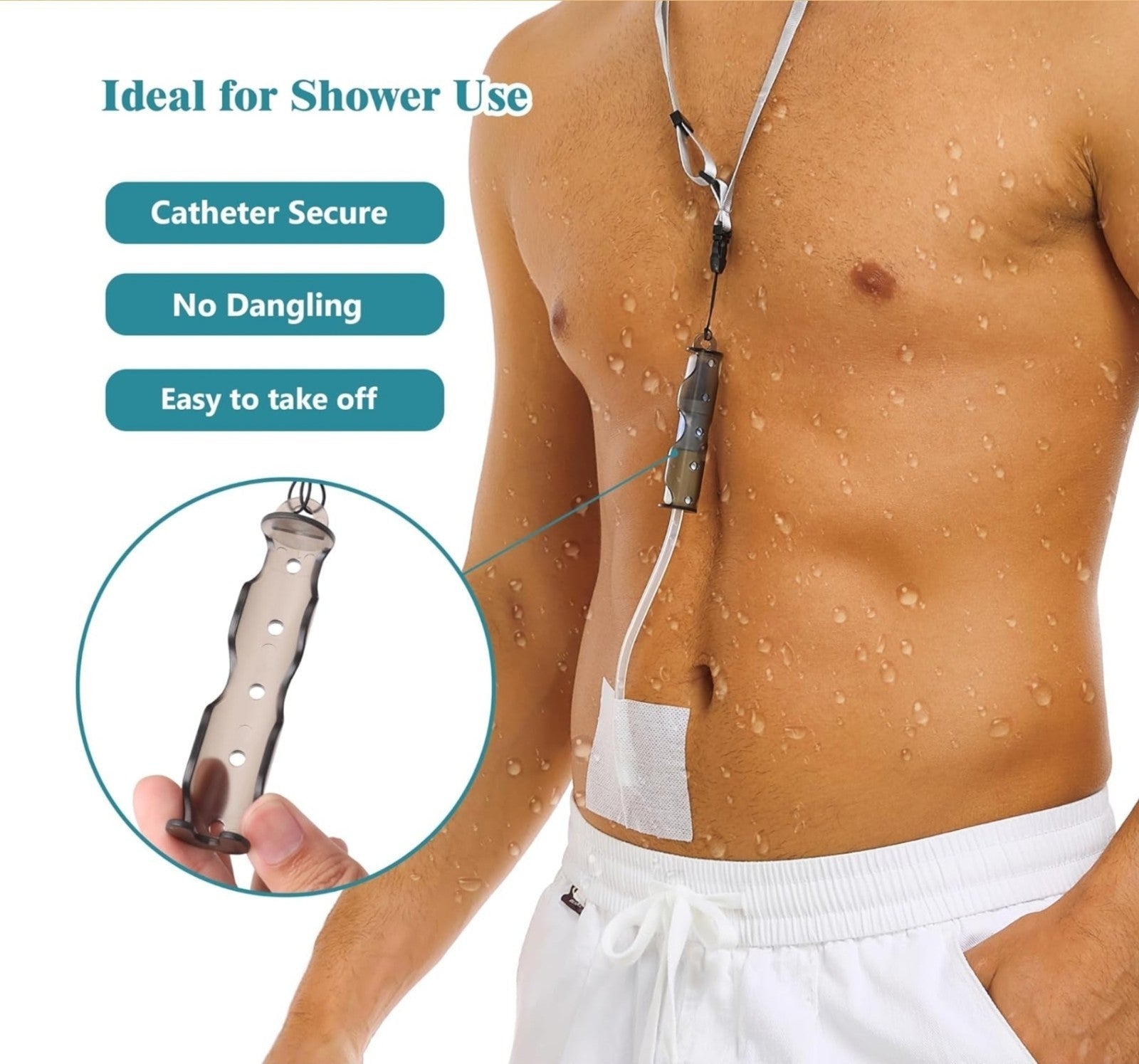 PD Catheter Necklace & Lanyard, Peritoneal Dialysis Transfer Set Baxter 5C4482 - Horizon Endless