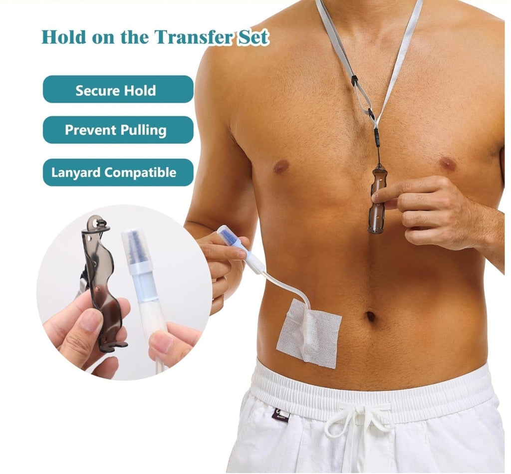 PD Catheter Necklace & Lanyard, Peritoneal Dialysis Transfer Set Baxter 5C4482 - Horizon Endless