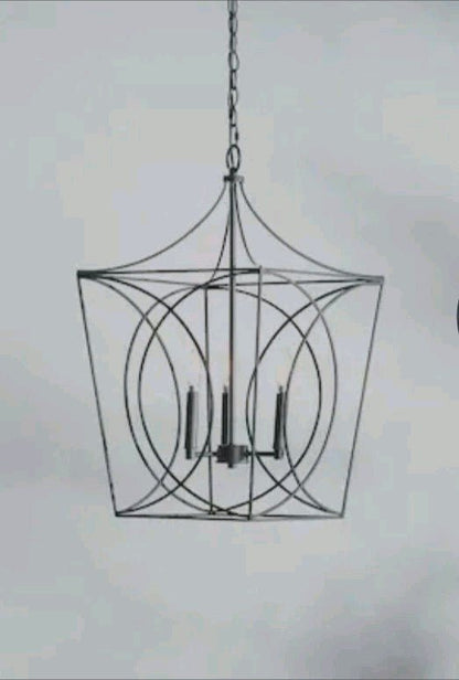 Providence 3-Light Pendant 21.25" Matte Black New KGD9703AM-01 - Horizon Endless