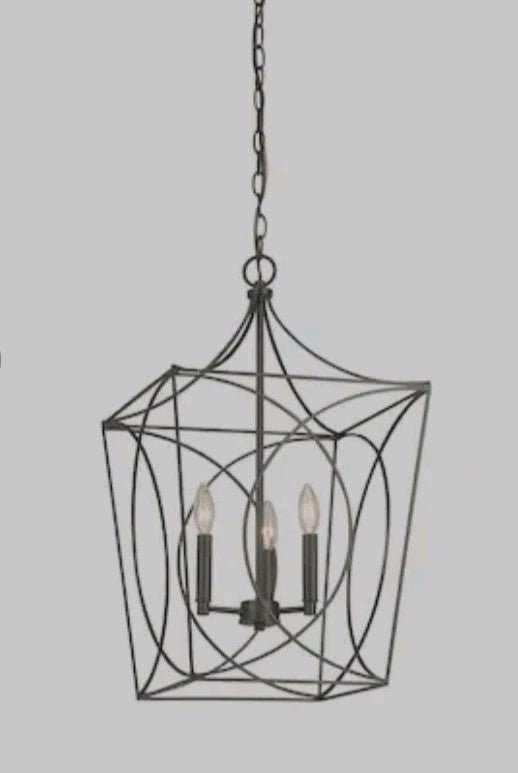 Providence 3-Light Pendant 21.25" Matte Black New KGD9703AM-01 - Horizon Endless