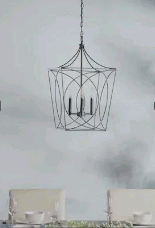 Providence 3-Light Pendant 21.25" Matte Black New KGD9703AM-01 - Horizon Endless