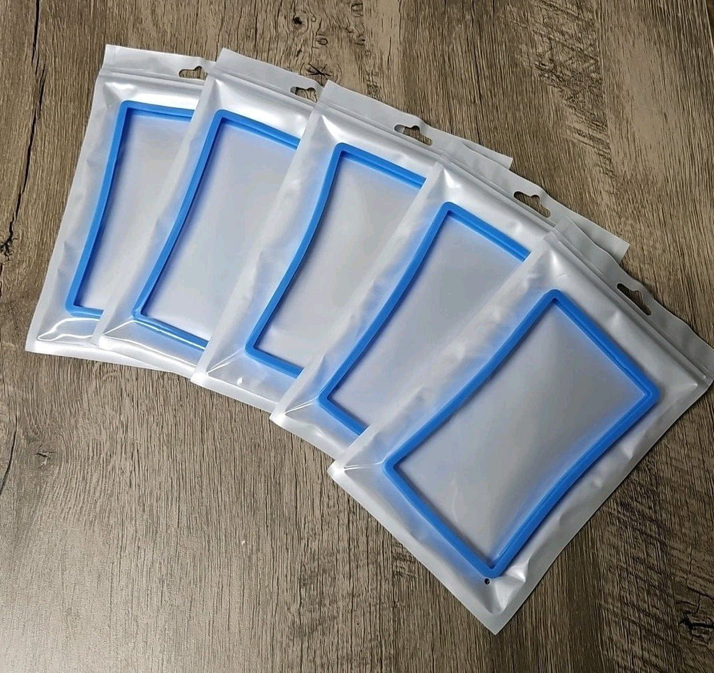 PSA Graded Card Display Skin Bumper Guard Protector Pokemon Slab Blue 5 Pack - Horizon Endless