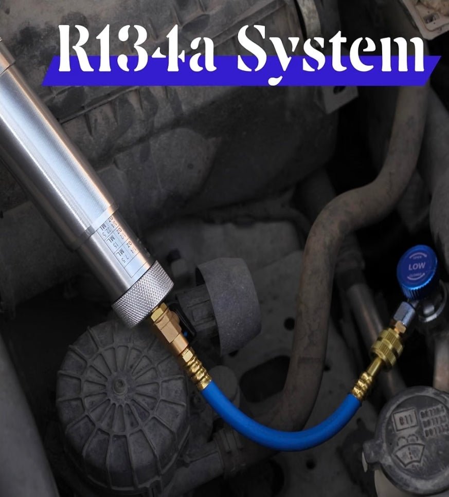 R134A & R1234YF & R410A AC Oil Dye Injector Kit with Accessories - Horizon Endless