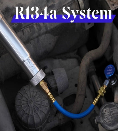 R134A & R1234YF & R410A AC Oil Dye Injector Kit with Accessories - Horizon Endless
