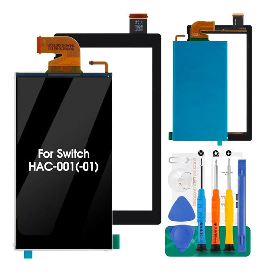 Replacement for Nintendo Switch Screen Replacement HAC-001(-01) LCD Display Panel and V2 Touch Digitizer Screen Panel(V2 HAC-001(-01) Touch+LCD) - Horizon Endless