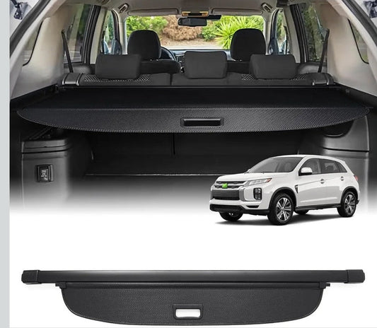 Retractable Cargo Cover for Mitsubishi Outlander W/ Manual Tailgate Carbon Fiber - Horizon Endless