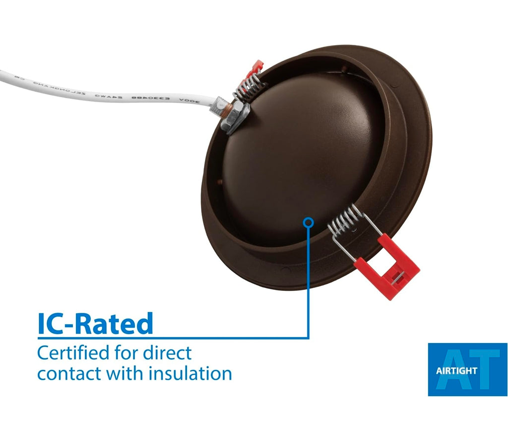 DGF43120SRDOB DGF4(v3) Canless Downlight, 4 Inches, Oil-Rubbed Bronze