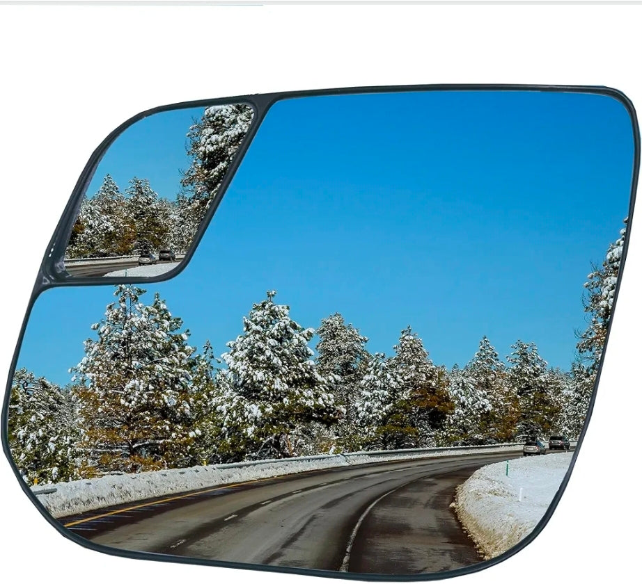 Heated Mirror Glass Compatible with 2015-2022 Colorado/Canyon Left
Compatible with Colorado/Canyon. Left Driver heated glass with holder, with convex spotter; no electronic BSM.