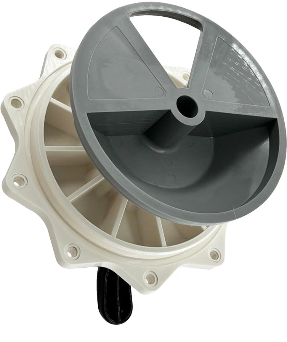 270067 2-Inch Top Valve Assembly 261055 261152
Replacement for Hiflow Top and Side Mount Pool Spa Multiport Valve 261055 261152