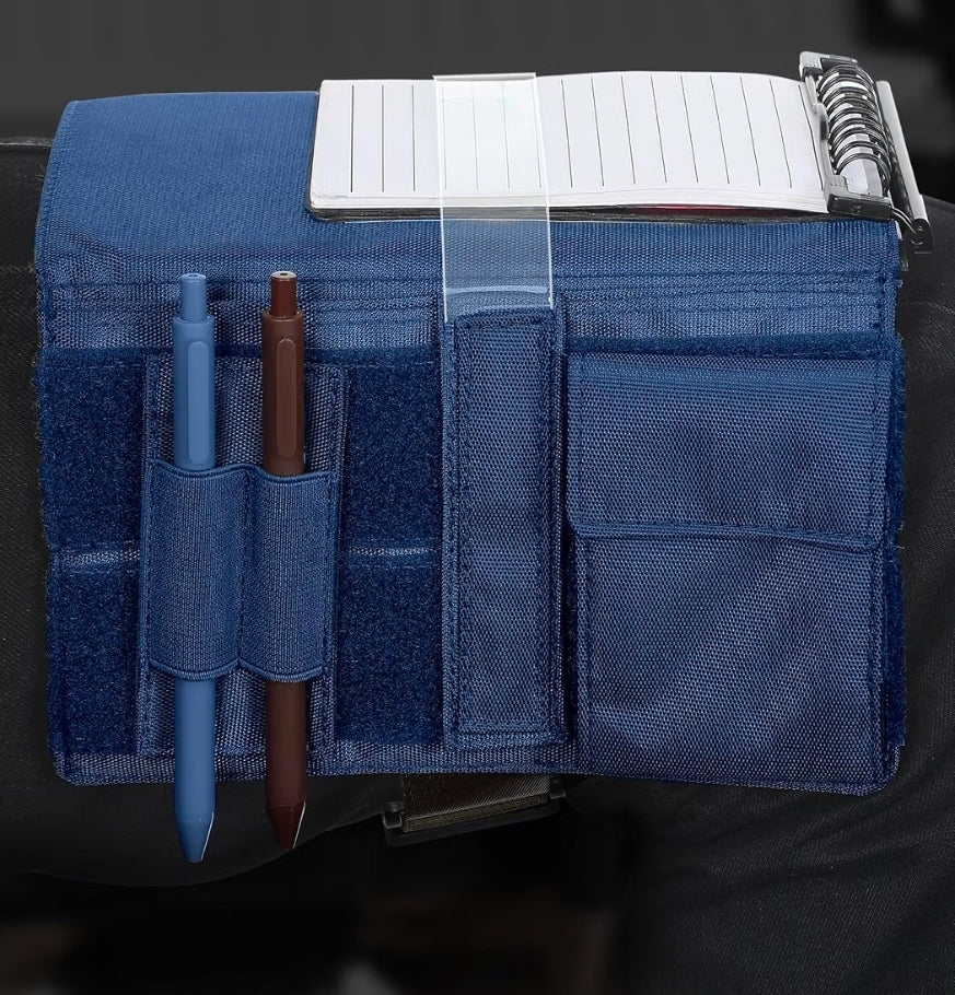 Reversible Kneeboard Pilot Classic Clipboard and Pen Holder, Blue
Aviation Flight Organizer, Storage Pockets and Padded Knee Rest for Cockpit Use, Secure Clip Holds Navigation Charts