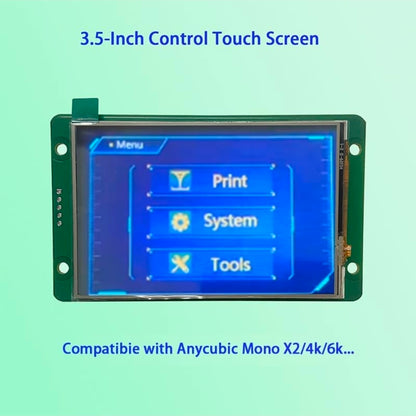 ANYCUBIC 3D Printing Screen Control Touch Screen 3.5-inch Mono X 4K 6K resistive for Anycubic Photon Operation Touch Screen